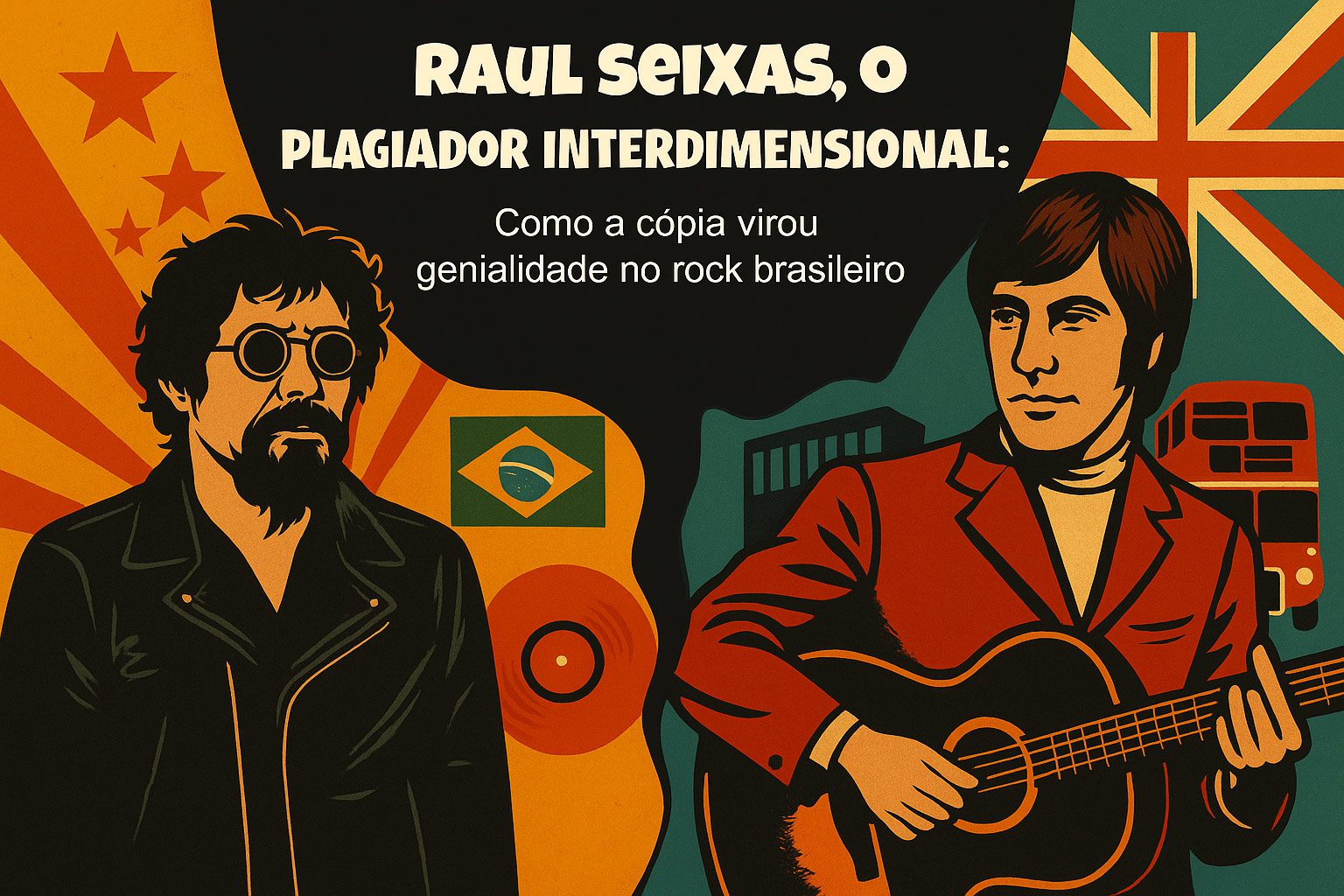Raul Seixas, o Plagiador Interdimensional: Como a cópia virou genialidade no rock brasileiro