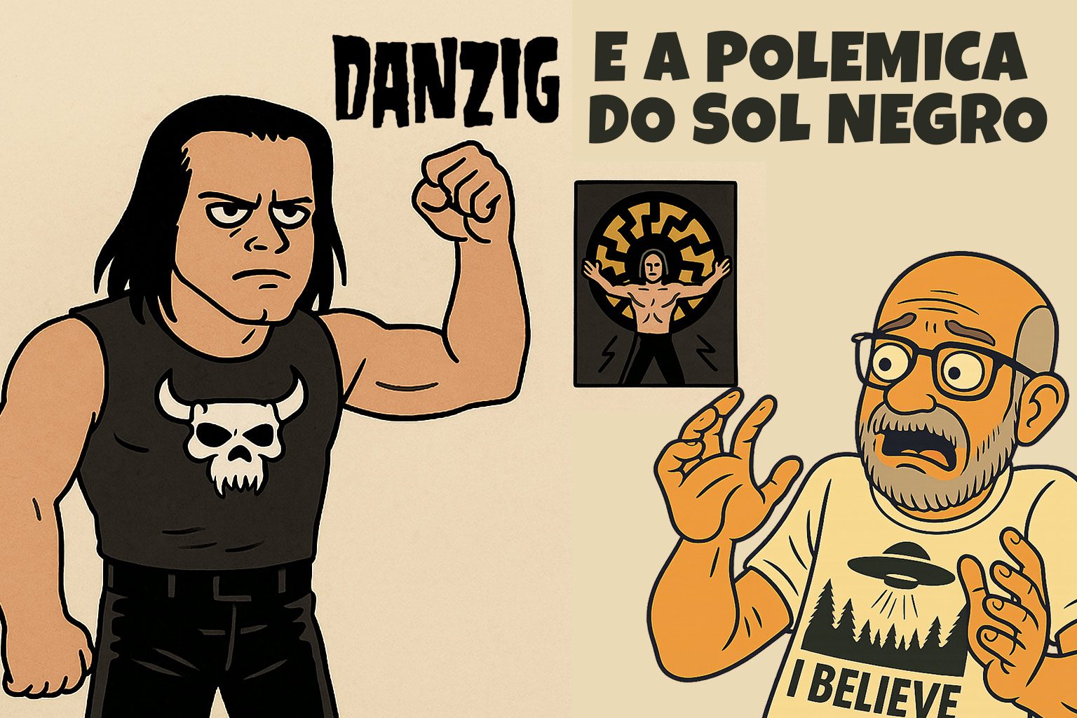 Glenn Danzig, o Sol Negro e o perigo de confundir pose com propaganda