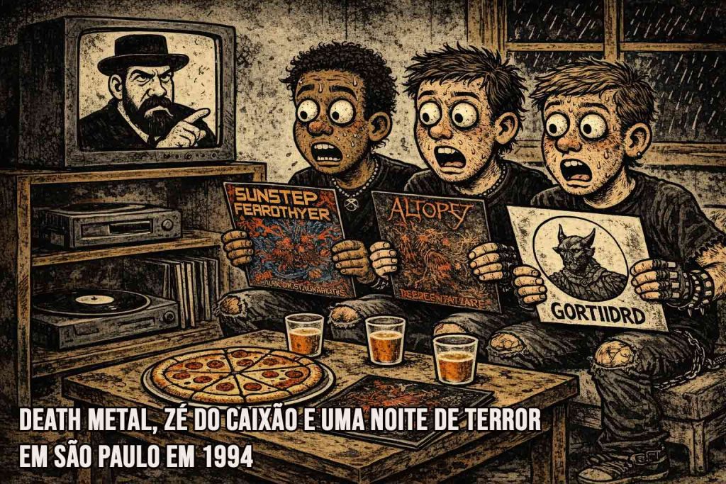 Death Metal, Zé do Caixão e uma noite de terror em em 1997