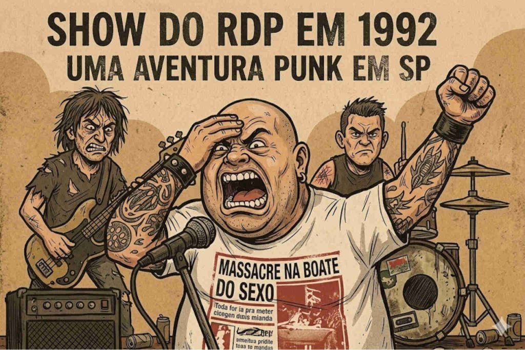 Show do Ratos de Porão em 1992