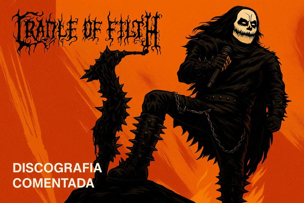Cradle of Filth: Discografia com Gótico, Horror e Black Metal