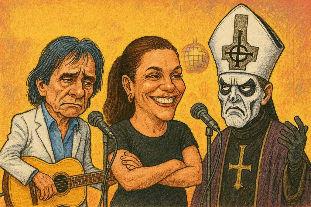 Roberto Carlos ao Gosth, gosto musical forjado