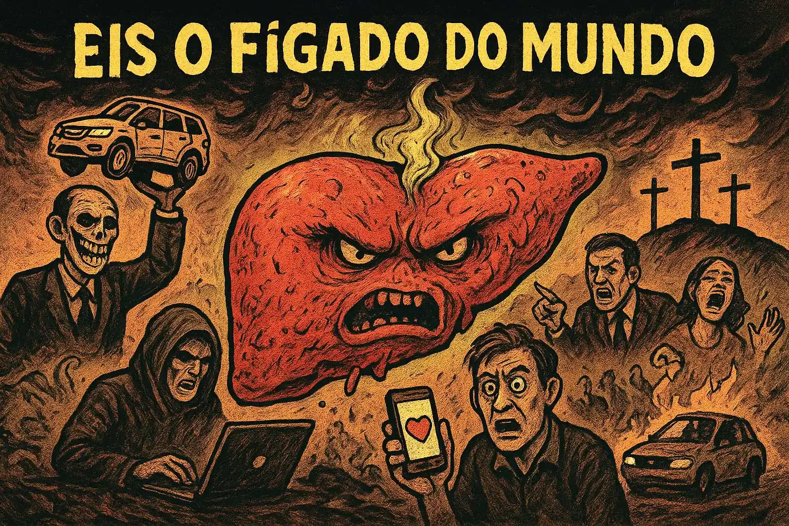 "Eis o Fígado do Mundo" — Profecia aos Homens do Século da Vaidade