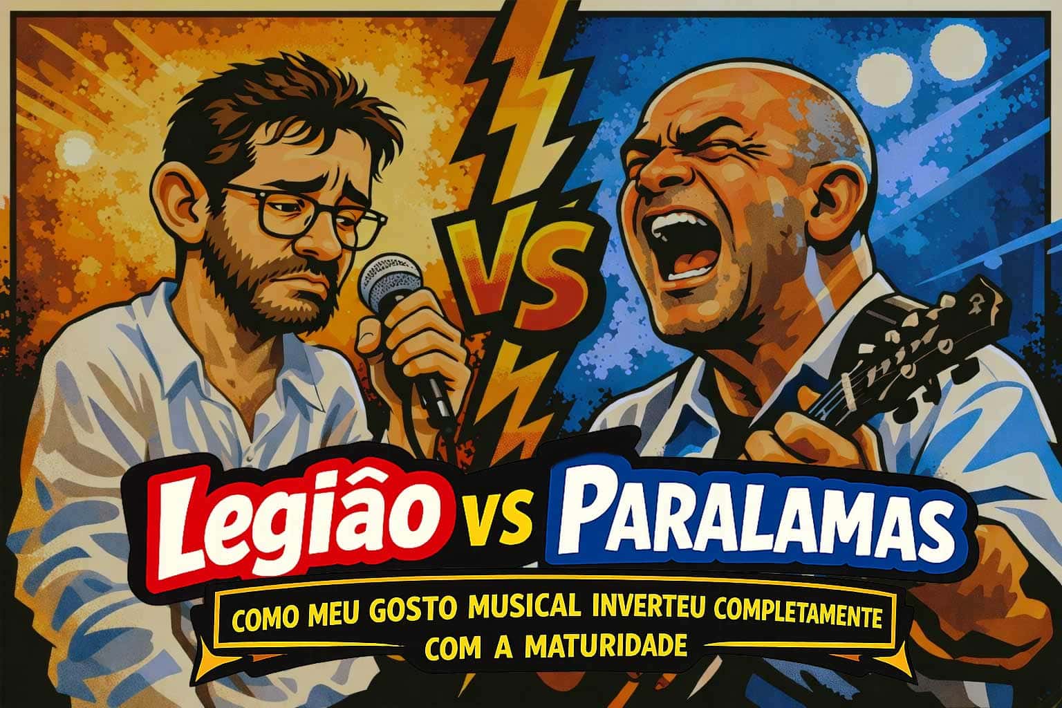 Legião Urbana vs Paralamas do Sucesso