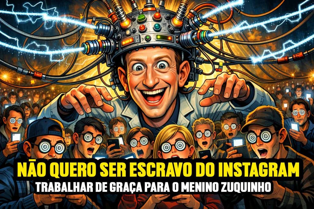 Por que me recuso a ser escravo do Instagram e trabalhar de graça para o Zuckerberg