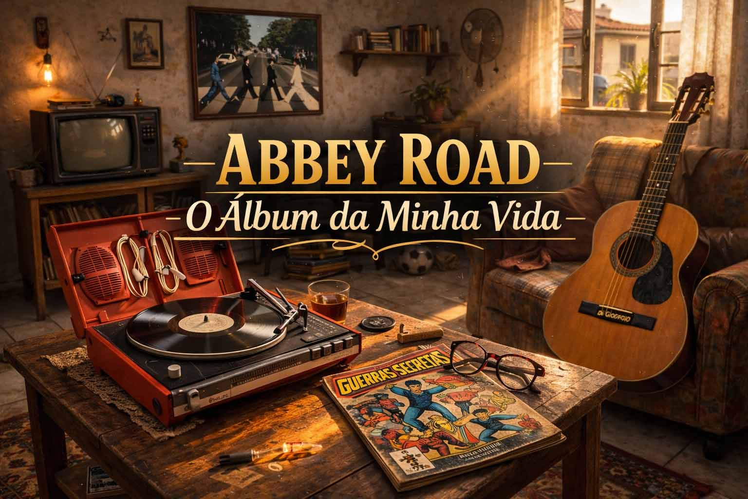 Abbey Road dos Beatles. O albúm da minha vida