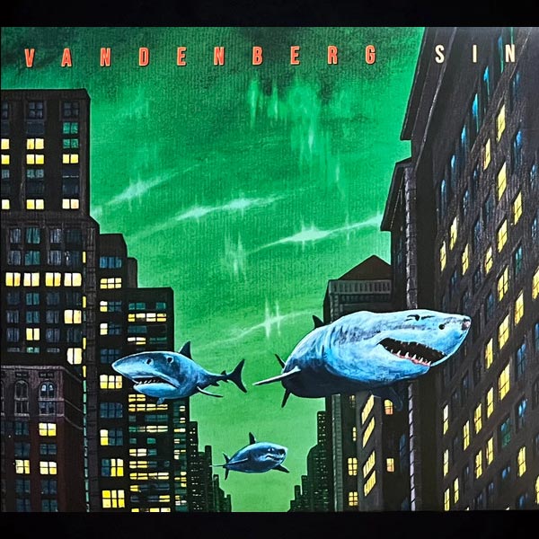 Capa do Albúm Sin do Vandenberg