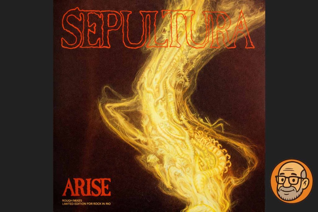 Sepultura Arise edição limitada Rough Mixes capa alternativa sem a faixa Orgasmatron