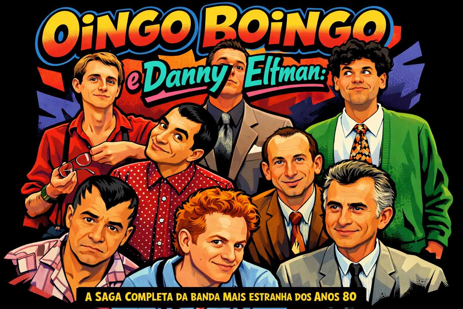 Oingo Boingo e Danny Elfman: A Saga Completa da Banda Mais Estranha dos Anos 80