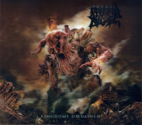 capa do album Kingdoms Disdained (2017) da banda de Death Metal Morbid Angel