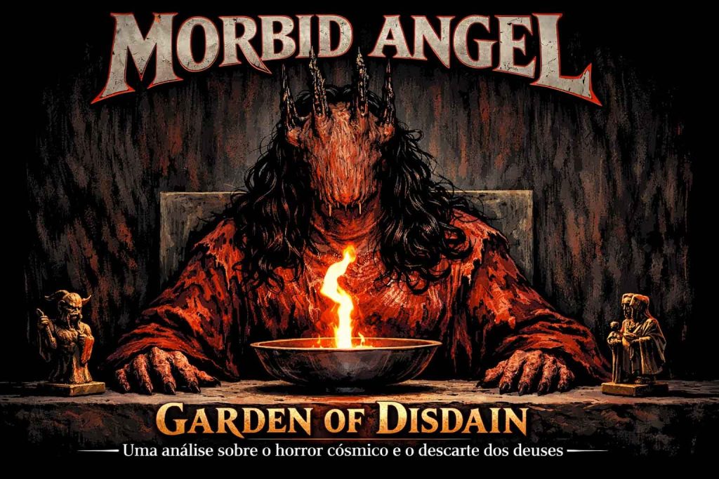 Imagem ilustrativa do clipe do Morbid Angel: Garden of Disdain