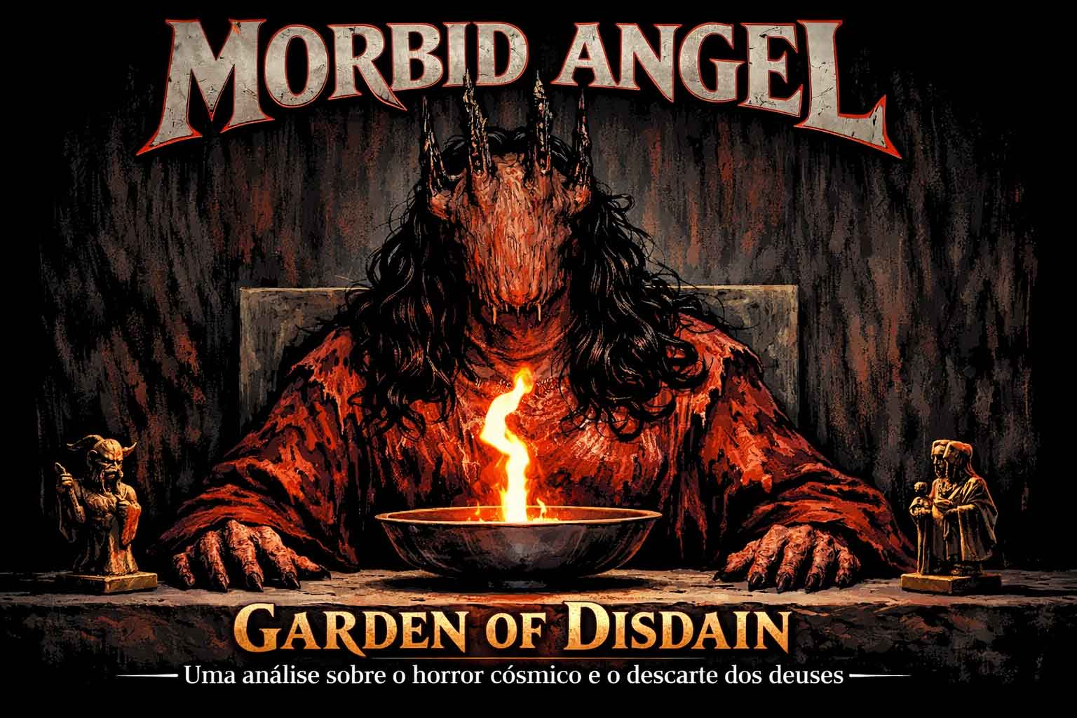 Imagem ilustrativa do clipe do Morbid Angel: Garden of Disdain