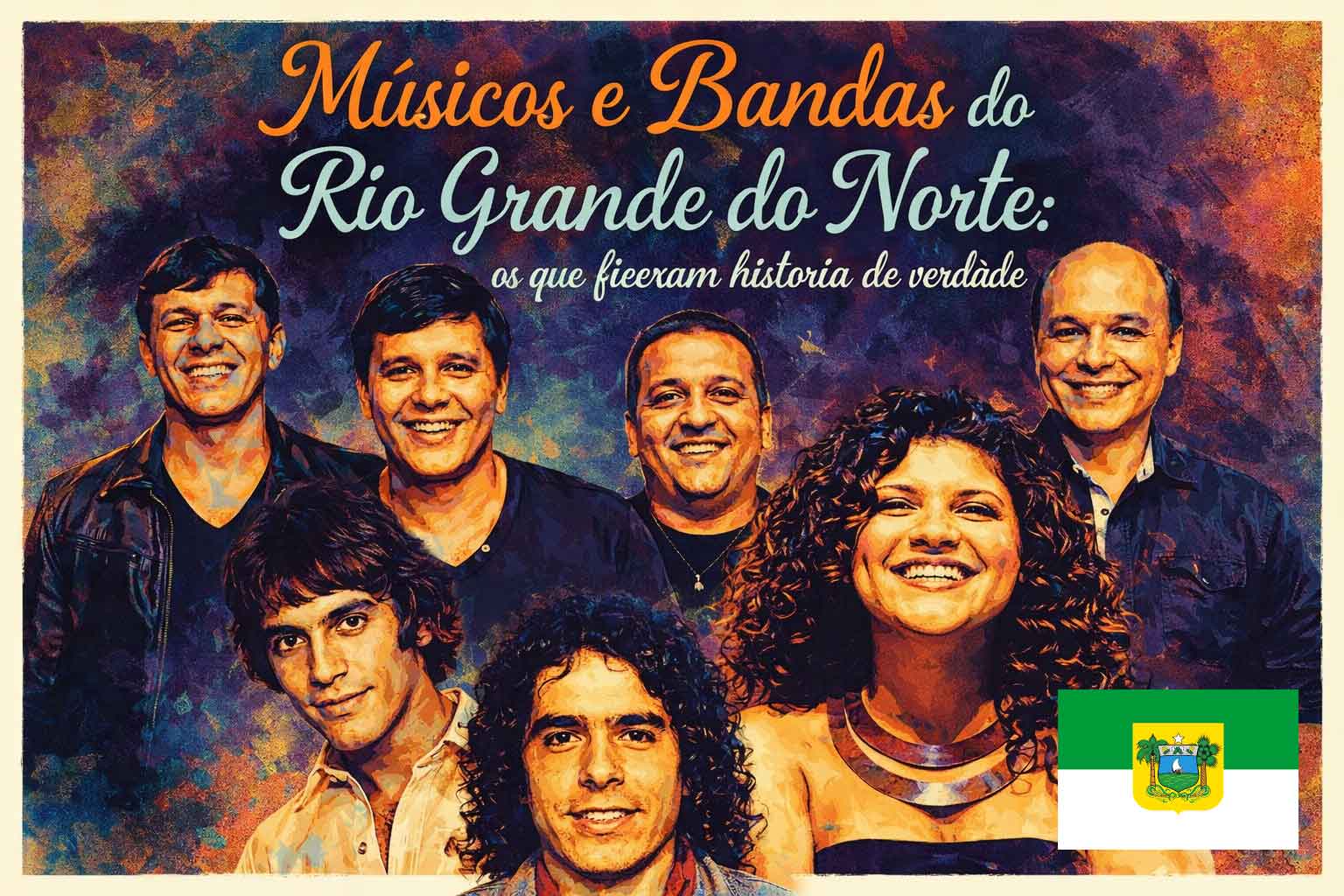 Imagem com Músicos e Bandas do RN : Banda Grafith, Leno, Carlos Alexandre e khrystal