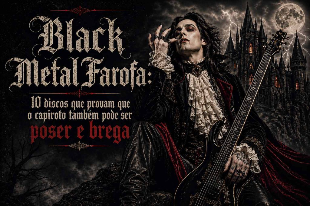 Black Metal Farofa Dimmu Borgir, Cradle of Filth, Old mans Child