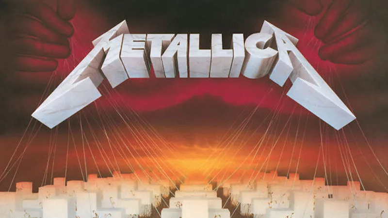 Capa do Masters of Puppets do Metallica