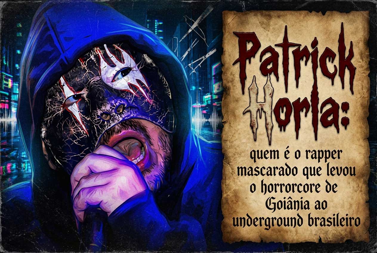 Patrick Horla: quem é o rapper mascarado que levou o horrorcore de Goiânia ao underground brasileiro